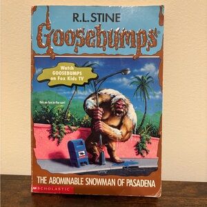 Scholastic Goosebumps: The Abominable Snowman Of Pasadena